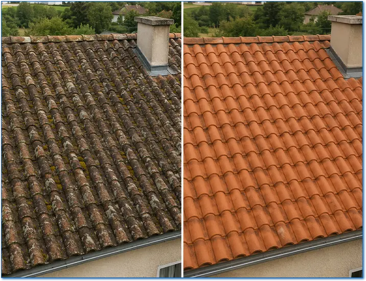 Nettoyage de toiture Saint-Lubin-des-Joncherets, Eure-et-Loir 28